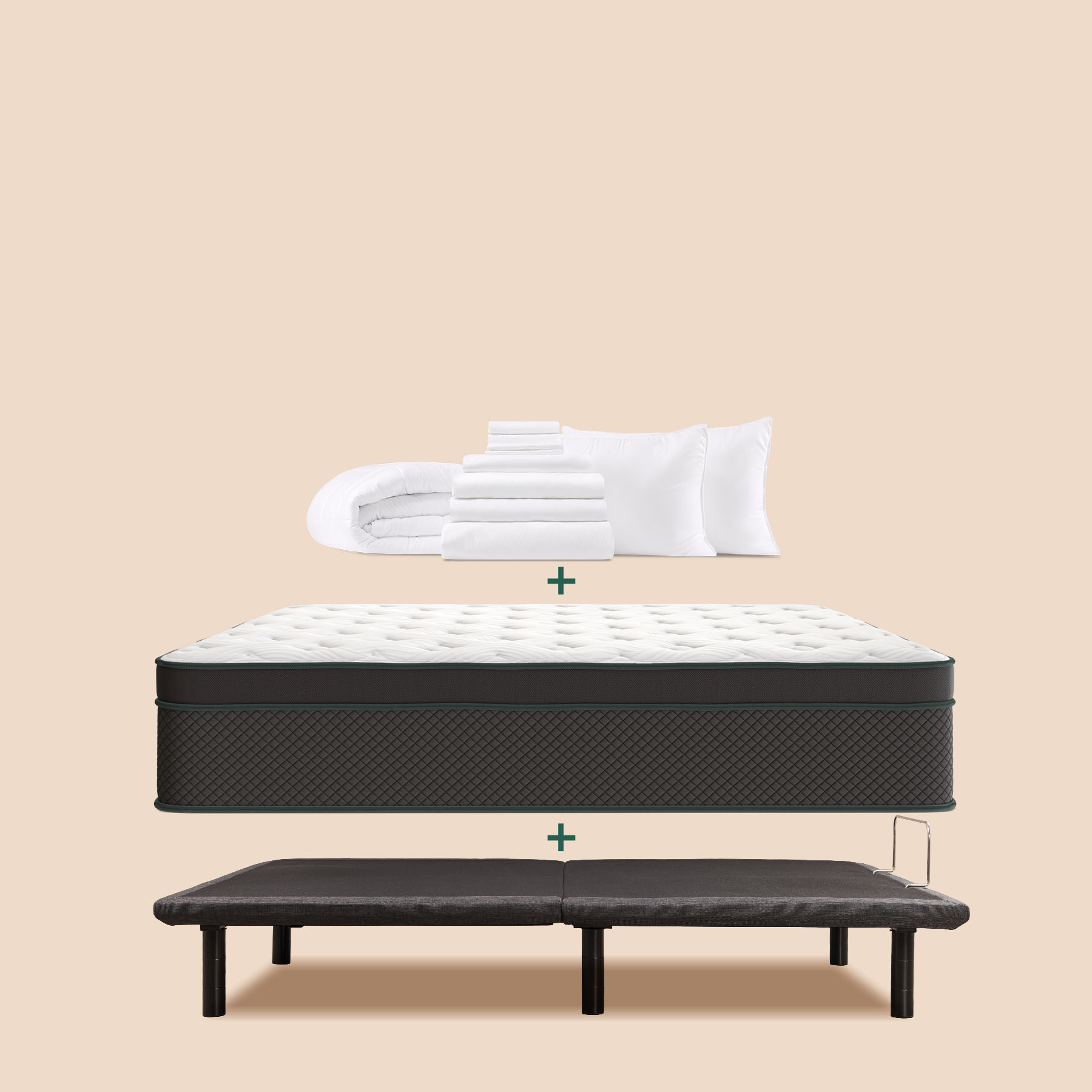 Adjustable Bed + Mattress Bundle