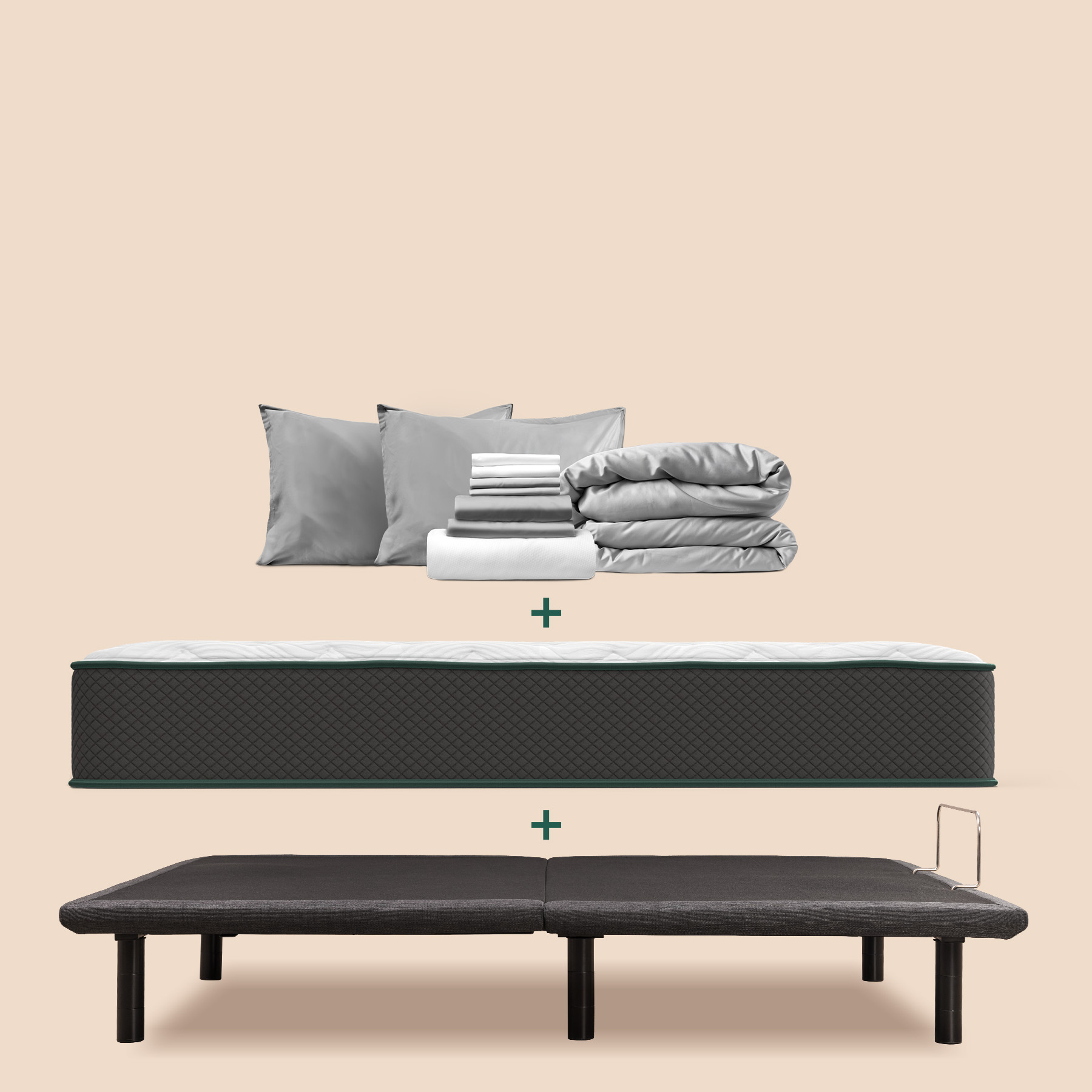 Adjustable Bed + Mattress Bundle