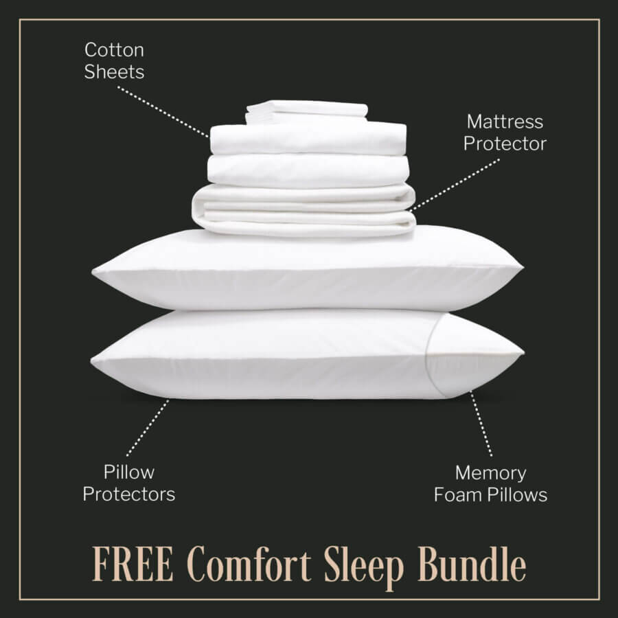 My first mattress memory foam top