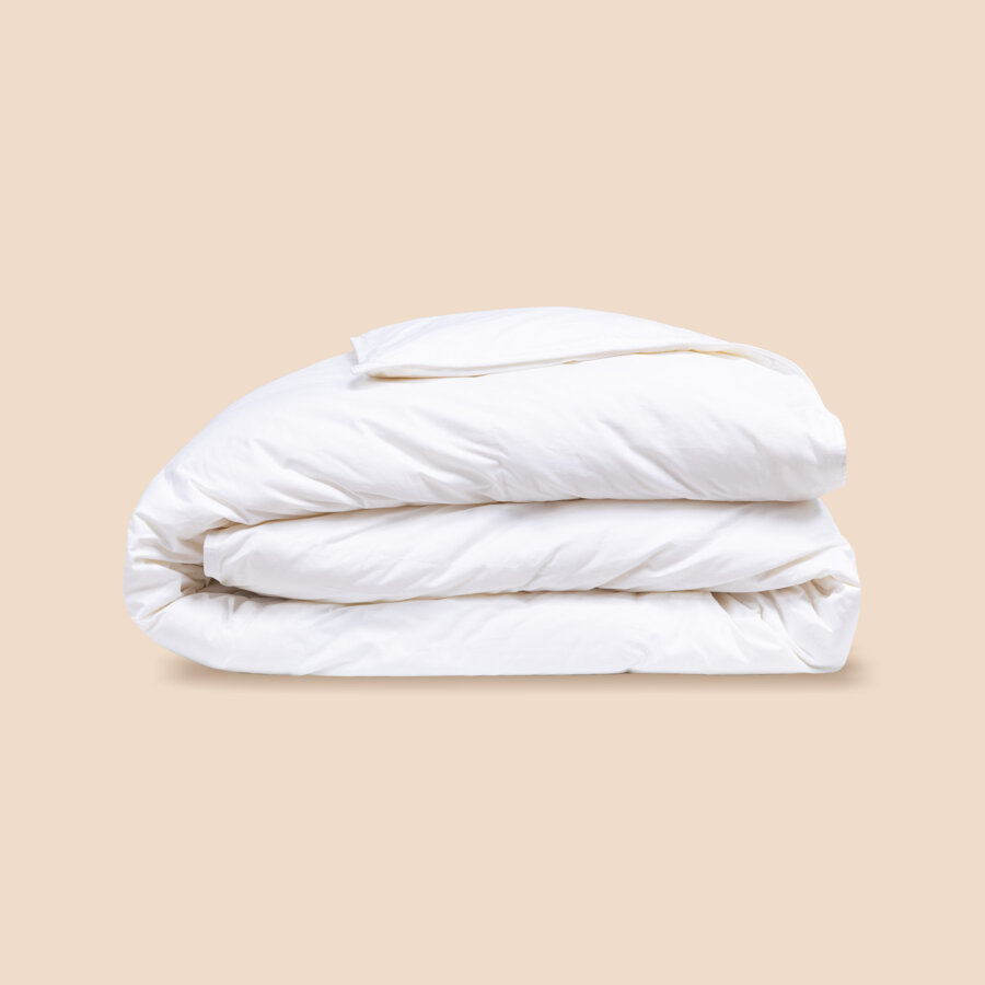 Logan & Cove Down Duvet neatly folded