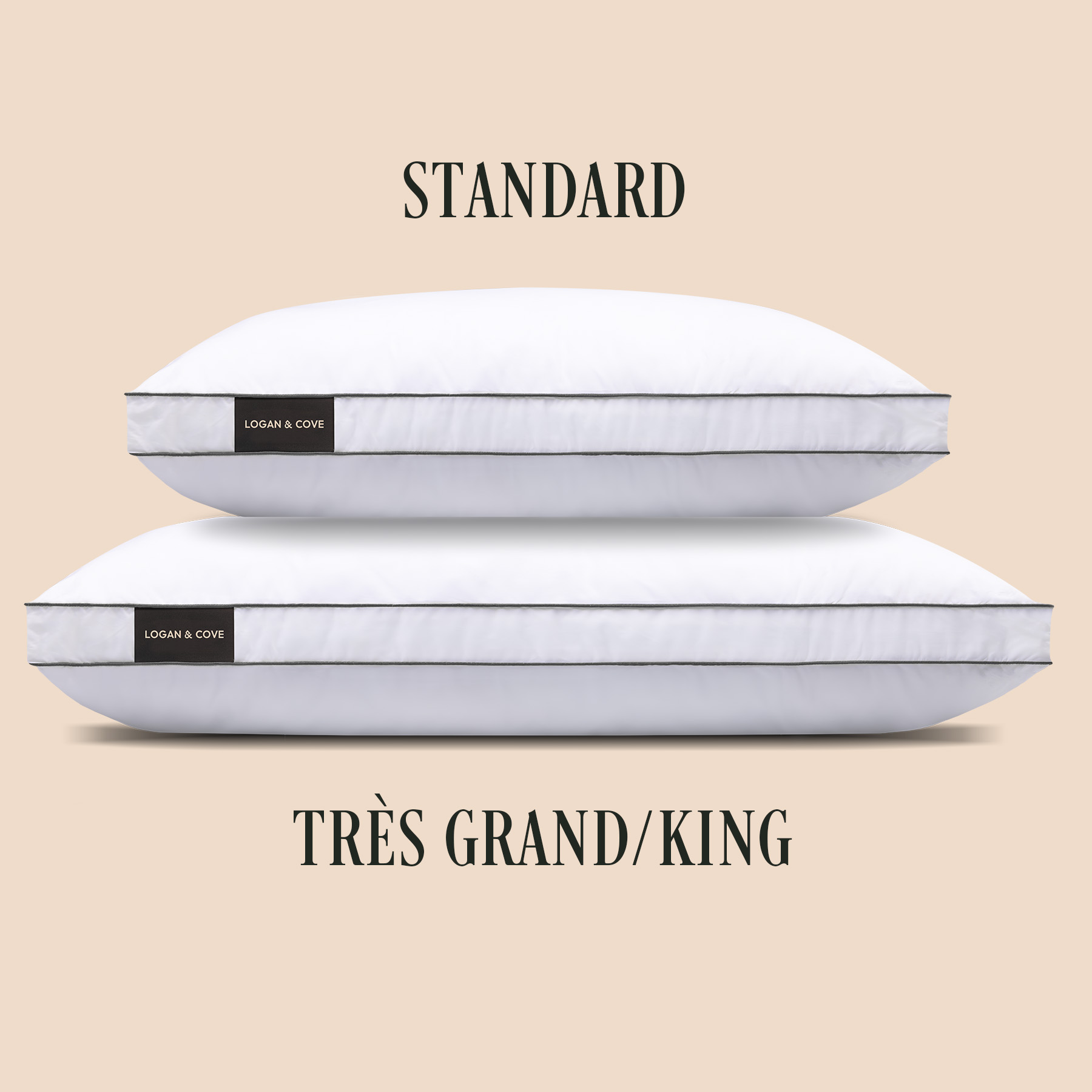 LC-Memory-Foam-Pillow-Carousel-6-FR Tailles standard et king pour l'Oreiller ajustable en mousse mémoire Logan & Cove