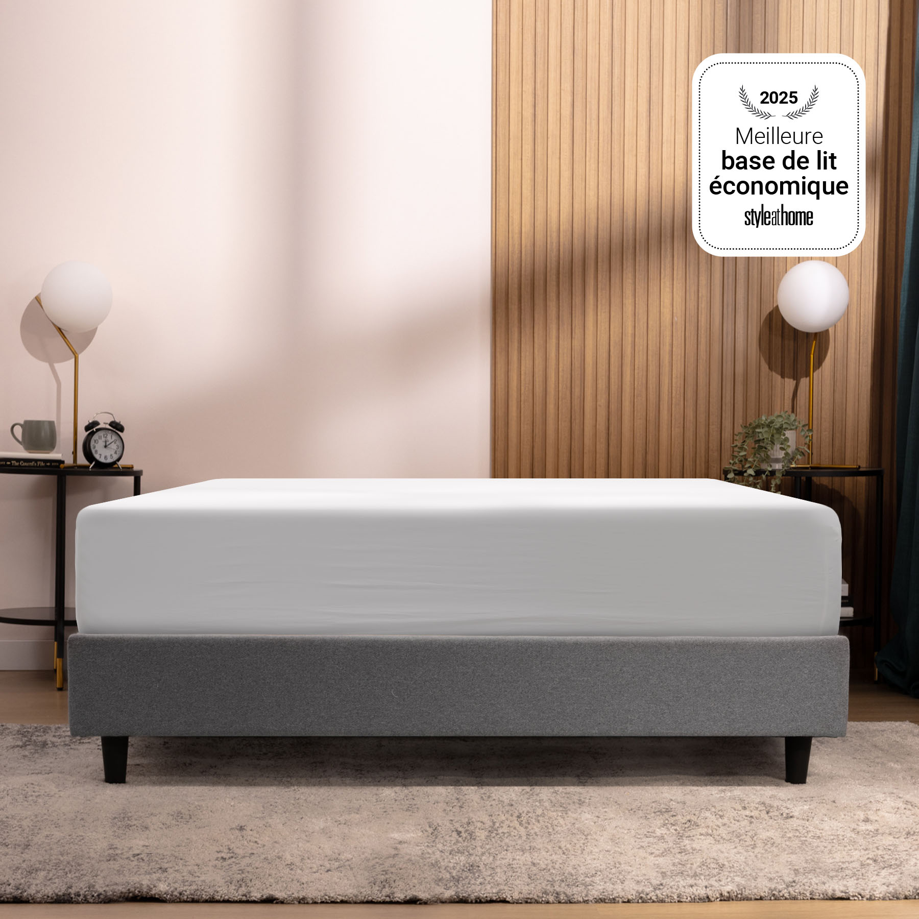 Base de lit plateforme