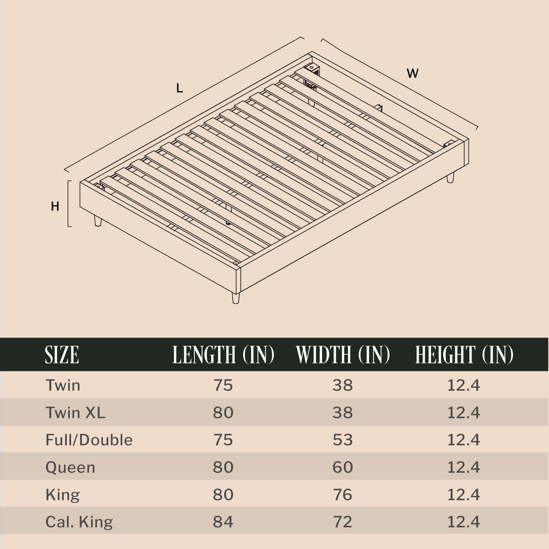 Platform Bed + Mattress Bundle - Image 6