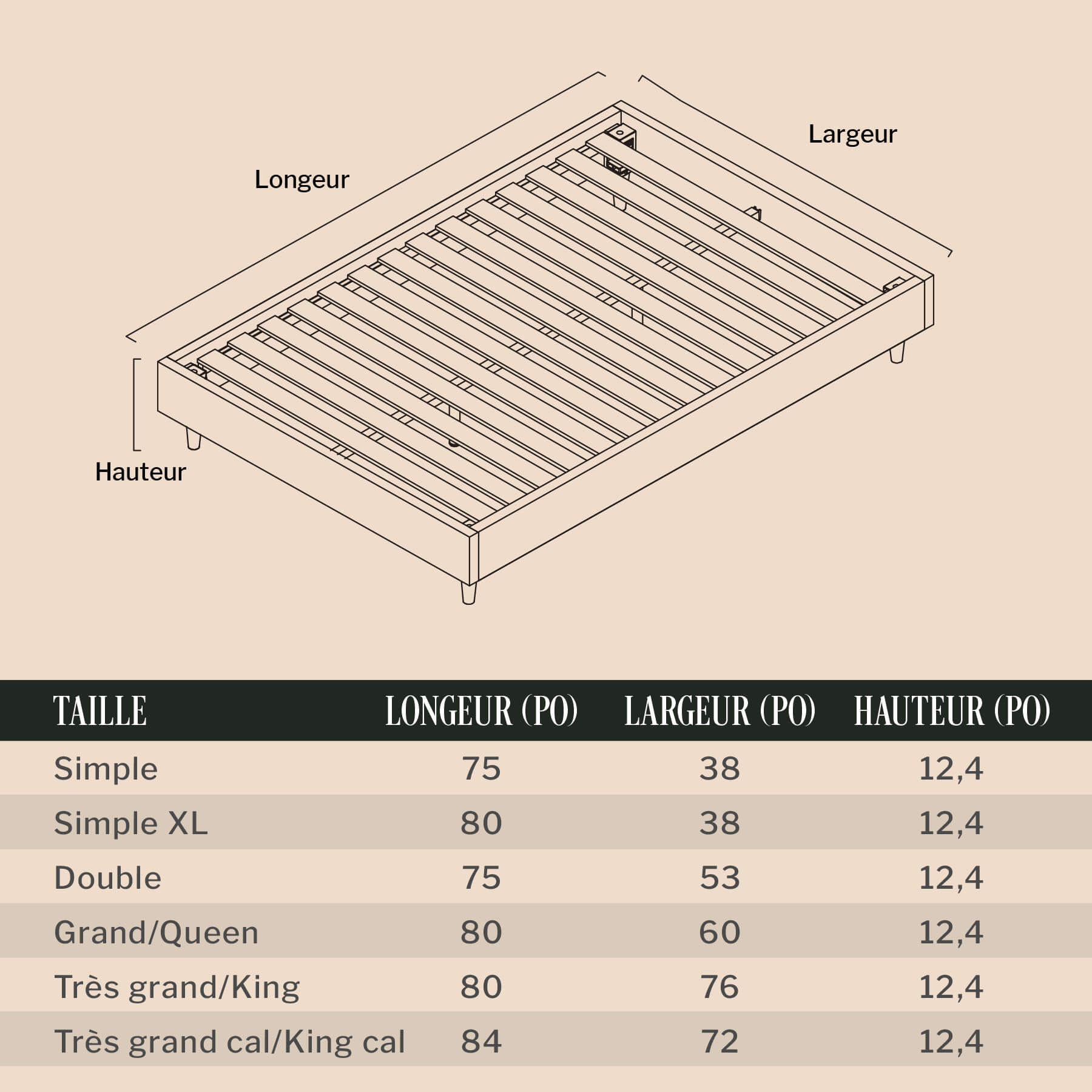Base de lit plateforme - Image 7