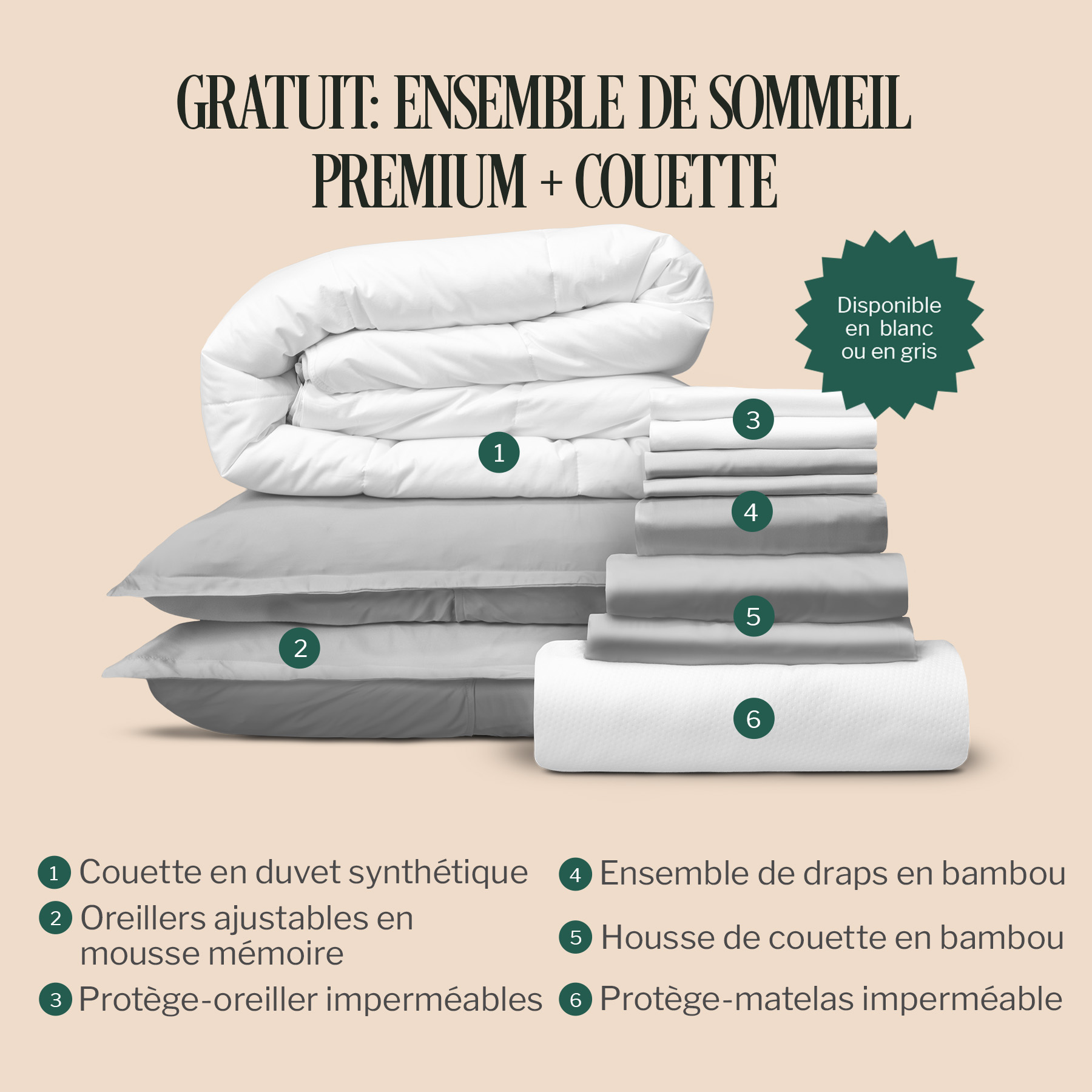 Ensemble lit ajustable + matelas - Image 7