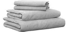 Linen Sheets Light Grey