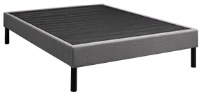 Adjustable height platform bed for mattress