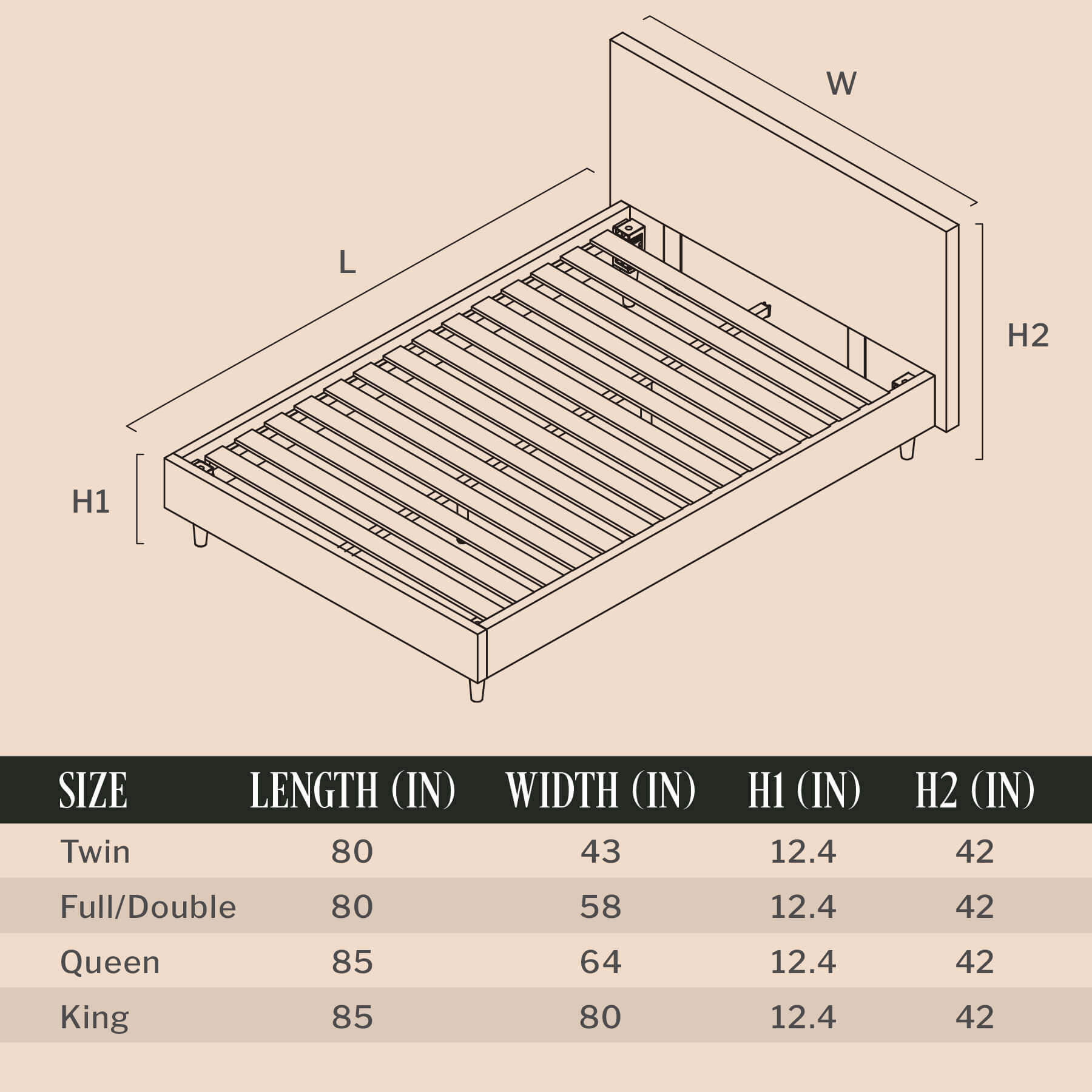 Upholstered Bed Frame - Image 7